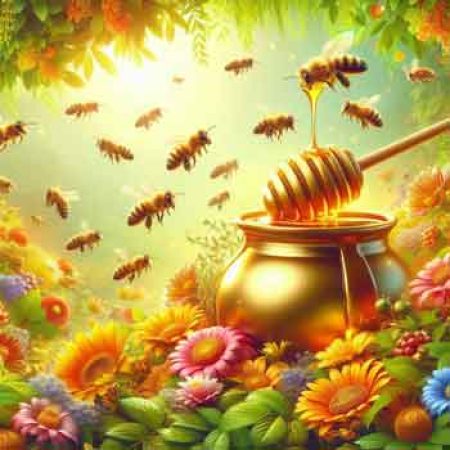 abelhas-e-potes-de-mel